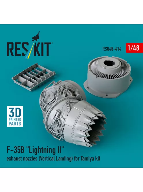 Reskit - ?F-35B Lightning II exhaust nozzles (Vertical Landing) for Tamiya kit (3D printed)