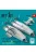 Reskit - B-1B Lancer nacelles with air intakes & late exhaust nozzles (type 1) (open engine bay) for Revell kit (3D Printed)