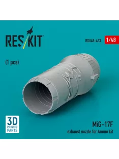 Reskit - MiG-17F exhaust nozzle for Ammo kit (3D Printed)