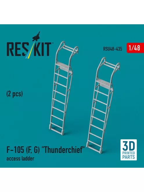 Reskit - F-105 (F G) Thunderchief access ladders (2 pcs) (3D Printed)