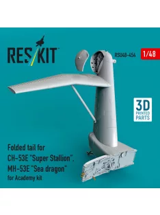   Reskit - Folded tail for CH-53E Super Stallion MH-53E Sea dragon for Academy kit (3D printed)