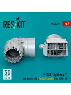   Reskit - F-35B Lightning Exhaust nozzle (Vertical Landing) for Italeri kit (3D printed)( )