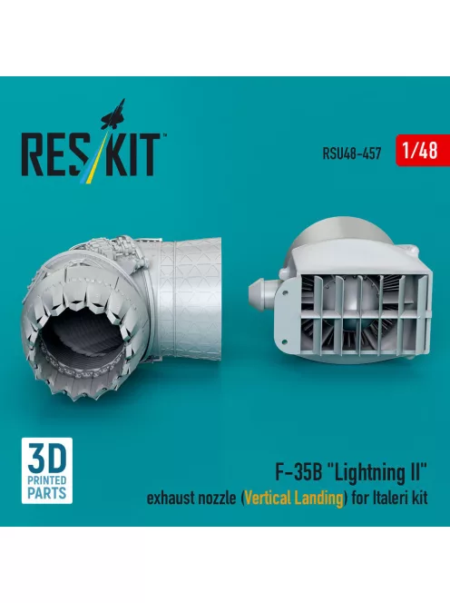 Reskit - F-35B Lightning Exhaust nozzle (Vertical Landing) for Italeri kit (3D printed)( )