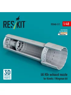   Reskit - IAI Kfir exhaust nozzle for Kinetic / Wingman kit (3D Printed)
