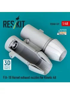   Reskit - F/A-18 Hornet exhaust nozzles for Kinetic kit (3D Printed)