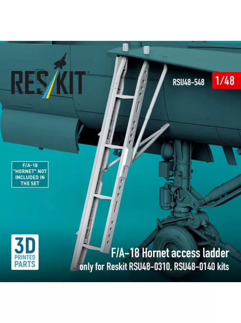 Reskit - F/A-18 Hornet access ladder only for Reskit RSU48-0310, RSU48-0140 kits (3D Printed)