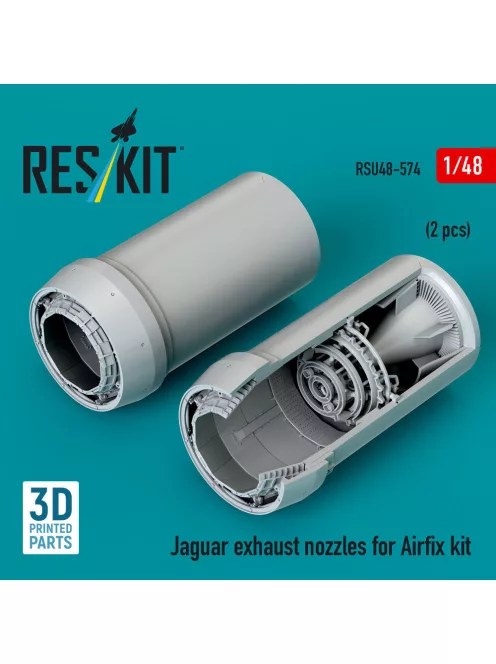 Reskit - Jaguar exhaust nozzles for Airfix kit (3D Printed)