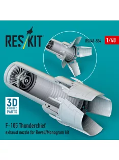   Reskit - F-105 Thunderchief exhaust nozzle for Revell/Monogram kit (3D Printed)