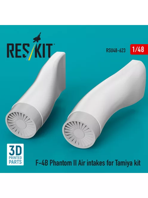 Reskit - F-4B Phantom II Air intakes for Tamiya kit (3D Printed)