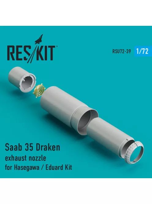 Reskit - Saab 35 Draken exhaust nozzle for Hasegawa/Revell kits