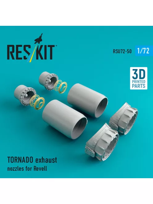 Reskit - TORNADO exhaust nozzles for Revell kit (3D Printed)