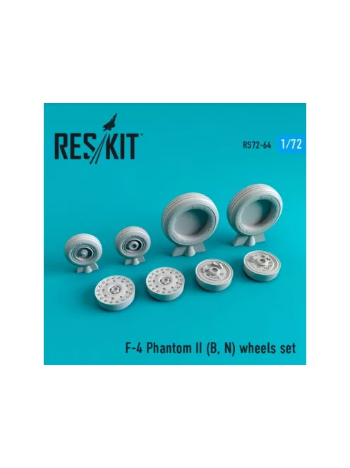 Reskit - F-14A "Tomcat" open & closed exhaust nozzles for GWH kit (1/72)