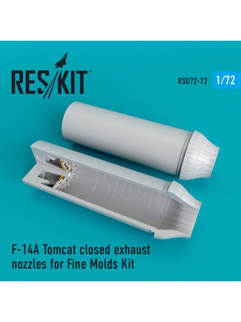 Reskit - F-14A "Tomcat" closed exhaust nozzles for Fine Molds kit (1/72)