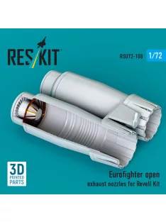   Reskit - Eurofighter open exhaust nozzles for Revell kit (3D Printed)
