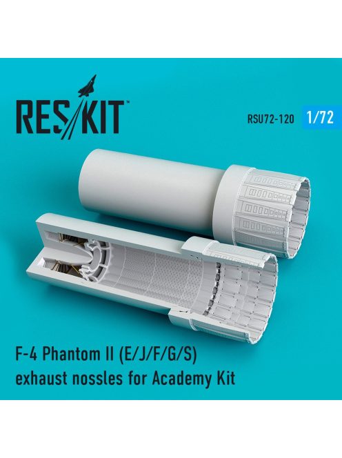 Reskit - F-4 (E,J,F,G,S) "Phantom II" exhaust nozzles for Academy kit (1/72)