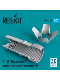   Reskit - F-105 "Thunderchief" exhaust nozzle for Trumpeter kit (1/72)