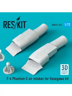   Reskit - F-4 Phantom II air intakes for Hasegawa kit (3D Printed)