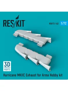 Reskit - Hurricane MKIIC exhaust for Arma Hobby kit