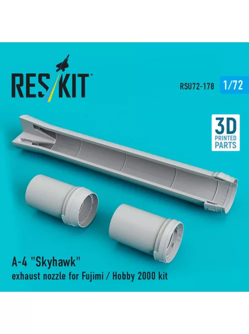 Reskit - A-4 Skyhawk exhaust nozzle for Fujimi / Hobby 2000 kit (3D Printed)