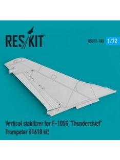   Reskit - Vertical stabilizer for F-105G "Thunderchief"  Trumpeter 01618 kit (1/72)