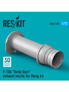   Reskit - F-106 Delta Dart exhaust nozzle for Meng kit (3D Printed)