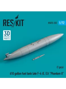   Reskit - 610 gallon fuel tank late F-4 (E EJ) Phantom II (3D Printed)