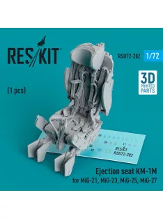   Reskit - Ejection seat KM-1M for MiG-21 MiG-23 MiG-25 MiG-27 (1 pcs) (3D Printed)