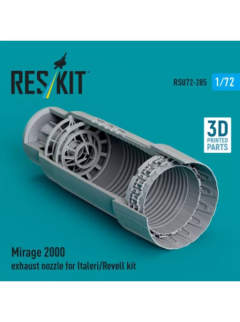 Reskit - Mirage 2000 exhaust nozzle for Italeri/Revell kit (3D Printed)