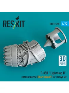   Reskit - F-35B Lightning II exhaust nozzle (Short takeoff) for Tamiya kit (3D printed)