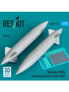   Reskit - Tornado 2250L underwing fuel tanks (RAF RSAF) (2 pcs) (3D Printed)