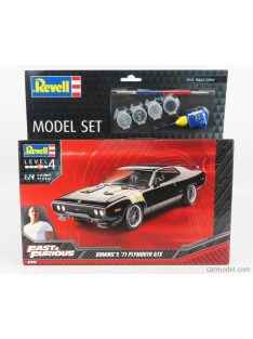   Revell-Kit - Plymouth Dom'S Gtx Coupe 1971 - Fast & Furious 8 2017 Black Silver