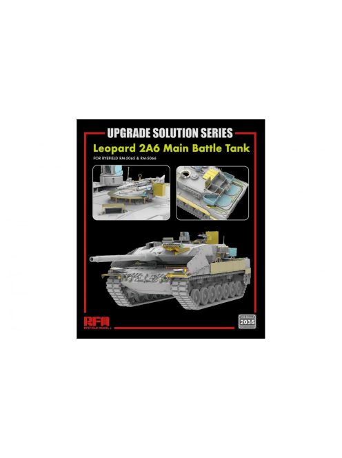 Rye Field Model - Leopard 2 A6 upgrade set for RFM5065 & RFM5066
