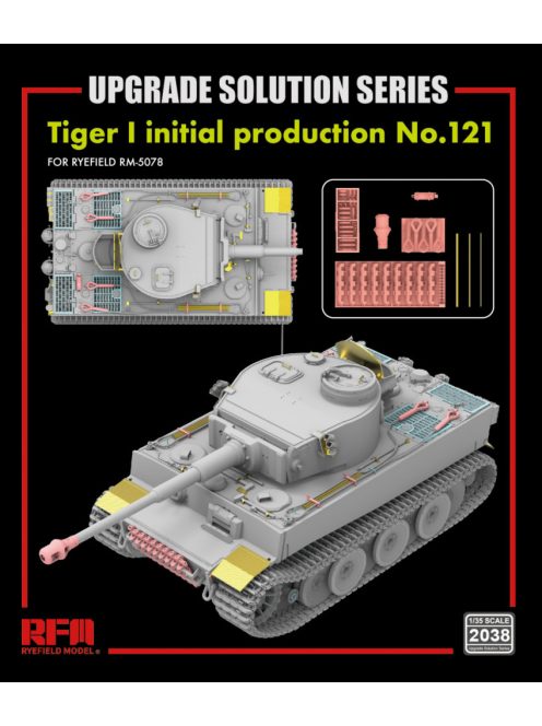 Rye Field Model - Tiger I upgrade set for RFM5078