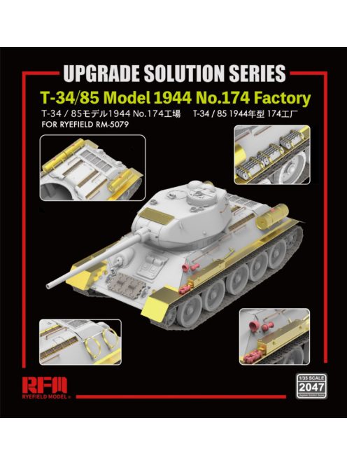 Rye Field Model - Upgrade set for 5079 T-34/85 No.174