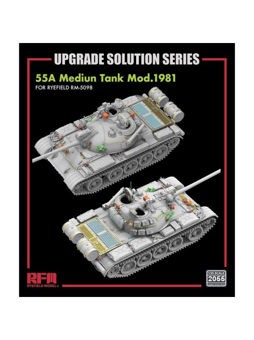 Rye Field Model - Upgrade set for RFM5098 T-55A Medium Tank Mod.1981