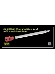   Rye Field Model - M4 SHERMAN 76mm M1A2 metalbarrel w/3D muzzle brake