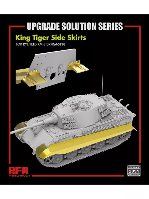 Rye Field Model - King Tiger Side Skirts