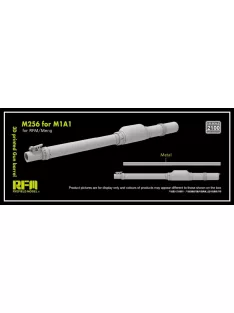   Rye Field Model - 3D print.Gun barrel M256 120mm L/44 for M1A1/M1A2