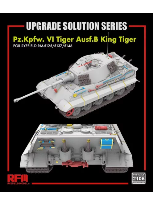 Rye Field Model - Upgrade set for Kingtiger for RM /5146