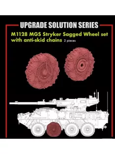   Rye Field Model - M1128 MGS Stryker Sagg.Wheel set w/anti-skid chain