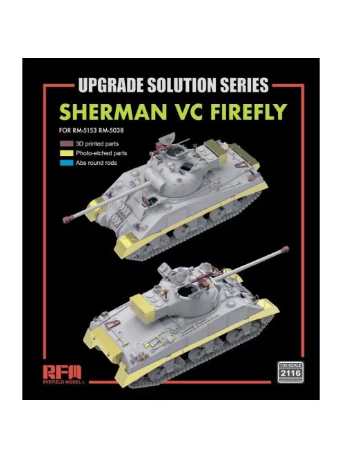 Rye Field Model - Upgrade set for RFM5038/RFM5153 Sherman Vc Firefly