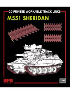 Rye Field Model - M551 Sheridan Workable Track Links