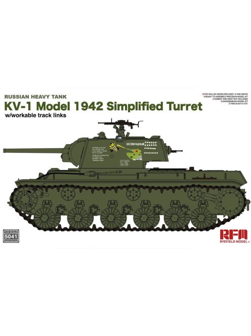 Rye Field Model - KV-1 Model 1942 Simplified Turret