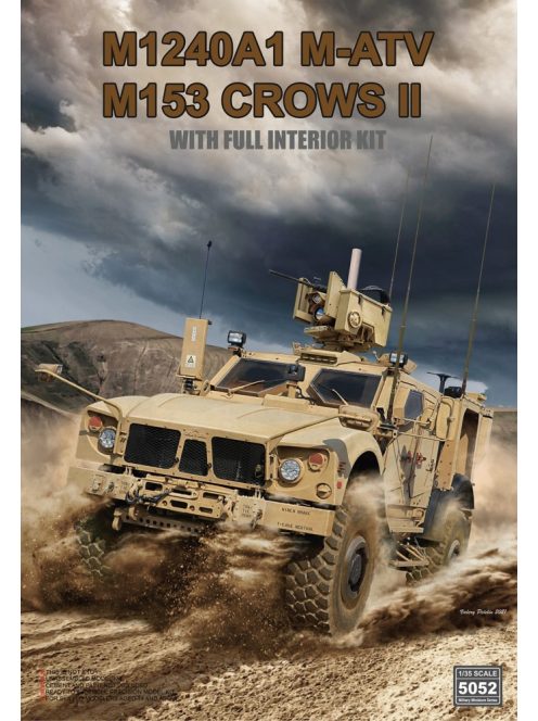 Rye Field Model - M1240A1 M-ATV (M153 CROWS II ) with full interior