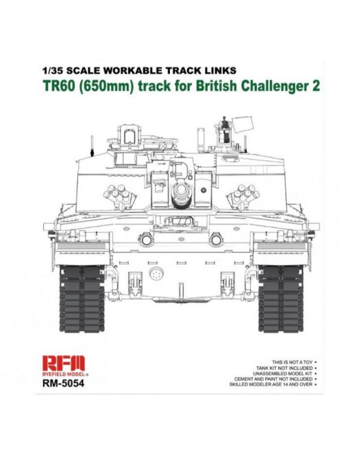 Rye Field Model - Challenger 2 TR60  workable tracks