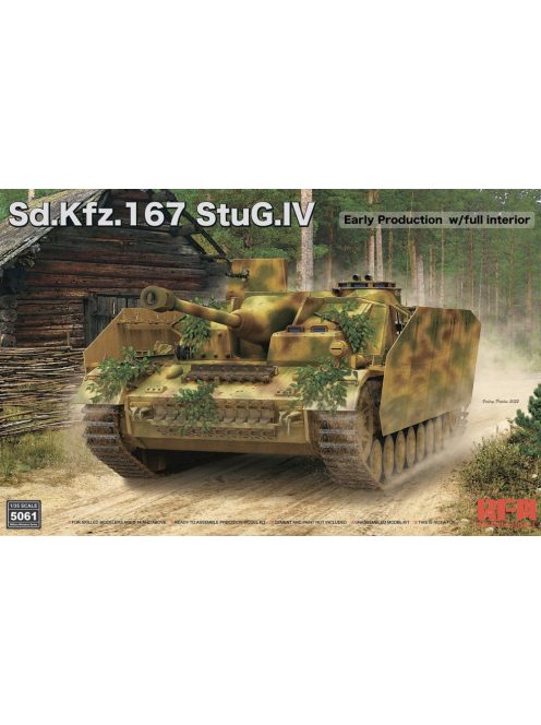 Rye Field Model - Sd.Kfz.167 StuG.IV Early Production -full interior