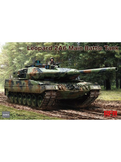Rye Field Model - Leopard 2 A6 with workable track