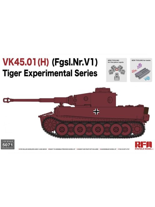 Rye Field Model - VK45.01(H) (Fgsl.Nr.V1) Tiger Experimental Series