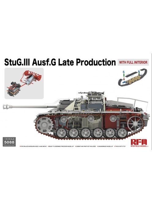 Rye Field Model - StuG.III Ausf.G Late Production with full interior