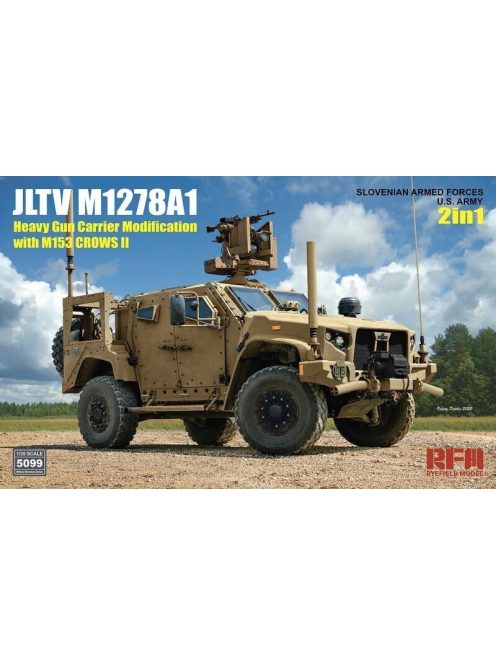 Rye Field Model - Jltv M1278A1 Heavy Gun Carrier Modification (Hgc) - Ryefield Model